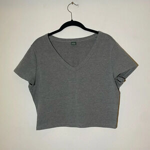 TWO crop top shirts